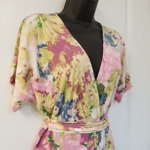 NWOT Avery wrap dress by BCBGMAXAZRIA - Size L